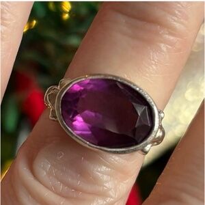 Vintage Guglielmo Cini Amethyst Ring